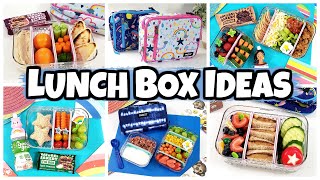 New Lunch Boxes 🍎 Fun and EASY Lunch Ideas [upl. by Nnylannej]