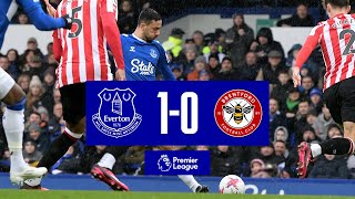 EVERTON 10 BRENTFORD  Premier League highlights [upl. by Adnohsel]