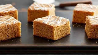 Pumpkin Blondie CakeMix Bars  Betty Crocker Recipe [upl. by Adnaw129]