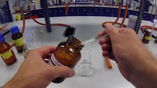 Drying Solvent using Magnesium Sulfate [upl. by Aleakim283]