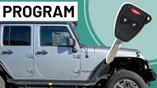 How To Program a Jeep Key With Only One Key EASY [upl. by Sivia]