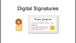 Digital Signatures and Digital Certificates [upl. by Spaulding]