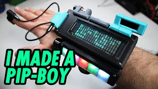 I Made a RealLife PipBoy and Mines Better [upl. by Thebazile52]