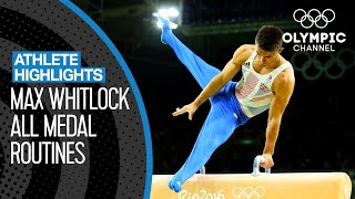 All Max Whitlock 🇬🇧 medal performances at the Olympics  Athlete Highlights [upl. by Ailec]