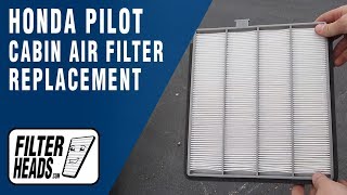 How to Replace Cabin Air Filter 2008 Honda Pilot  AQ1054 [upl. by Boelter]