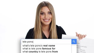 Lele Pons Answers the Webs Most Searched Questions  WIRED [upl. by Gord673]