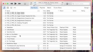 How To Uncheck Multiple Songs In iTunes [upl. by Jeni]