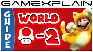 Super Mario 3D World  World Mushroom2 Spiky Mount Beanpole [upl. by Reahard]