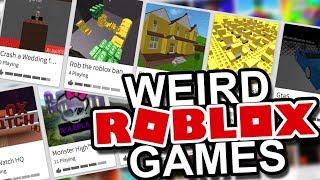 Playing Weird Roblox Games [upl. by Kennet84]