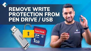 4 Ways Remove Write Protection From USB Pendrive  quotThe disk is write protectedquot Fix [upl. by Goldia]