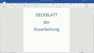 Seitenzahlen formatieren mit Word 2016 [upl. by Gaughan]