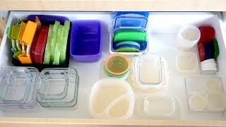 Easy Tupperware Organization that Really Works Step by Step [upl. by Raphaela]