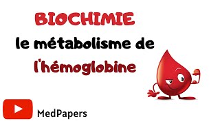 BIOCHIMIELe métabolisme de lhémoglobine [upl. by Nitsur859]