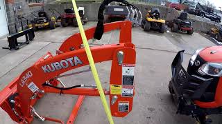 Kubota BX23s Review Part 1  LA340 Loader [upl. by Alejandra]