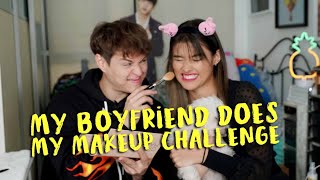 BOYFRIEND DOES MY MAKEUP WITH LIZA SOBERANO l The Gil Side [upl. by Ahsiret102]