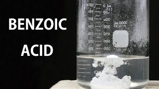 Making Benzoic Acid from sodium benzoate [upl. by Zurkow435]