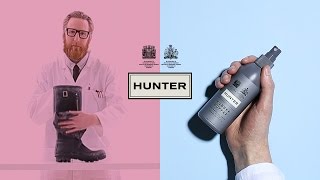 Hunter HowTo How To Clean Your Hunter Boots [upl. by Flemming]