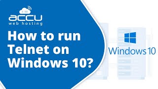 How to run Telnet on Windows 10 [upl. by Adiana408]