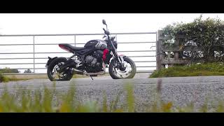 Triumph Trident 660 Scorpion Exhaust [upl. by Seow]