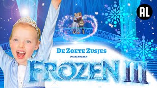 FROZEN 3 met de Zoete Zusjes De IJSKOUDE Familie Film Van 2019 [upl. by Deeas]