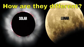 Difference between a Solar and Lunar Eclipse [upl. by Jar290]