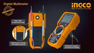 TESTER MULTIMETRO DIGITAL INGCO DM750 [upl. by Daffie]