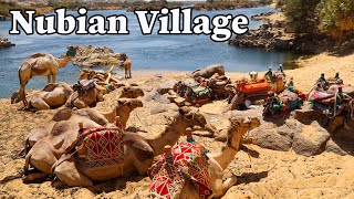 Nubian Village Tour in Aswan Egypt [upl. by Lletnom]