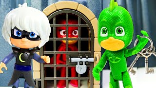 Catboy Owlette and Gekko in Action  PJ Masks  Cartoons for Kids  Animation for Kids [upl. by Entruoc]