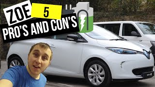 Renault Zoe Review 1 Year of ownership 5 Pros and Cons of Zoe 🔋🔌🚗 [upl. by Eem]