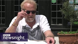 Im a proud Brit Antony Worrall Thompson  BBC Newsnight [upl. by Elleahcim]