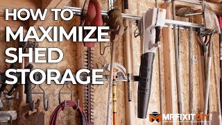 How to Maximize Shed Storage [upl. by Nicodemus]