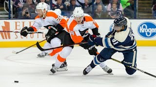 Anthony Duclair shows off incredible stick skills from knees to score amazing goal [upl. by Shelton]