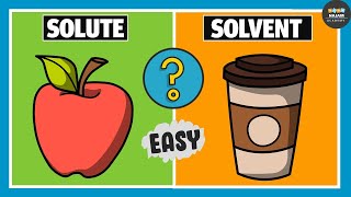 Difference Between Solute and Solvent  Chemistry [upl. by Rossi]