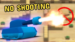 The Quest to Beat Wii Tanks WITHOUT SHOOTING [upl. by Annairam]