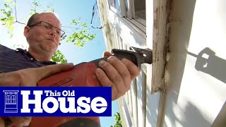 How to Replace a Rotted Windowsill  This Old House [upl. by Ellednahc]