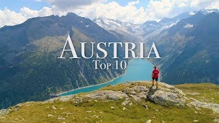 Top 10 Places To Visit In Austria [upl. by Elawalo640]