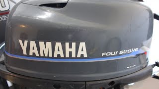 How to Service a 4 stroke Yamaha Outboard Engine [upl. by Boykins]