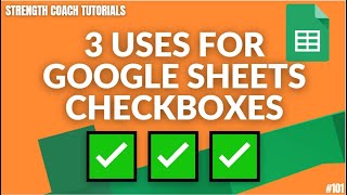 3 Google Sheet Checkbox Tricks [upl. by Akinwahs]