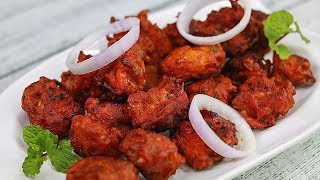 Chicken pakora recipe  Crispy chicken pakora recipe  Easy Snack Recipe  Toasted [upl. by Rocky]