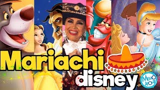 Los Mariachi Disney  feat Aida Cuevas Memo Aponte [upl. by Jaf]