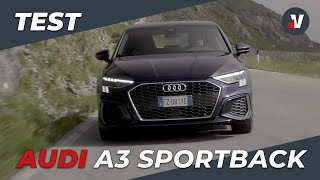 Audi A3 Sportback  Il test della 35 TDI [upl. by Ordnasela]