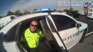 Serial Cop Impersonator Jeremy Dewittes latest arrest in Florida Part 1 of 2 [upl. by Nyledam]