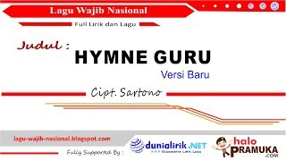 Hymne Guru Versi Baru Ciptaan Sartono [upl. by Eirehs3]