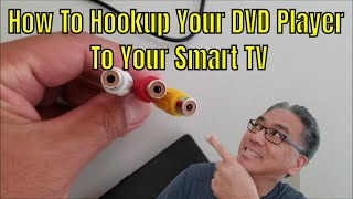 How To Hookup Your Old DVD Player To Smart TV [upl. by Gerri]