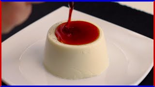 How To Make PANNA COTTA Recipe Original from ITALY [upl. by Brieta]