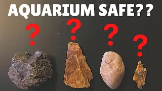 Aquarium Safe Rocks QUICK  EASY TEST [upl. by Leoj]