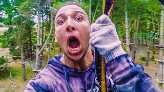 STUCK IN 150FT TREE w Sam Colby amp Corey [upl. by Fredela]