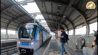 Experience of Hyderabad Metro Rail [upl. by Onitselec304]