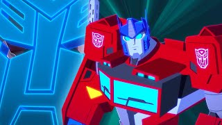 BEST OF OPTIMUS PRIME  Transformers Cyberverse  Transformers Official [upl. by Darb]