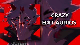 CRAZY edit audios that make you feel INSANE [upl. by Nelyt]